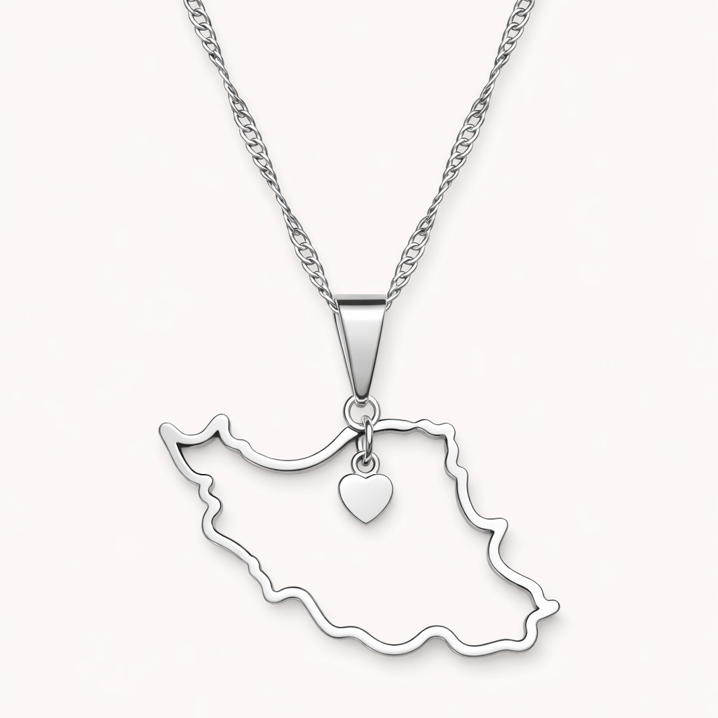 Iran in Our Hearts Pendant